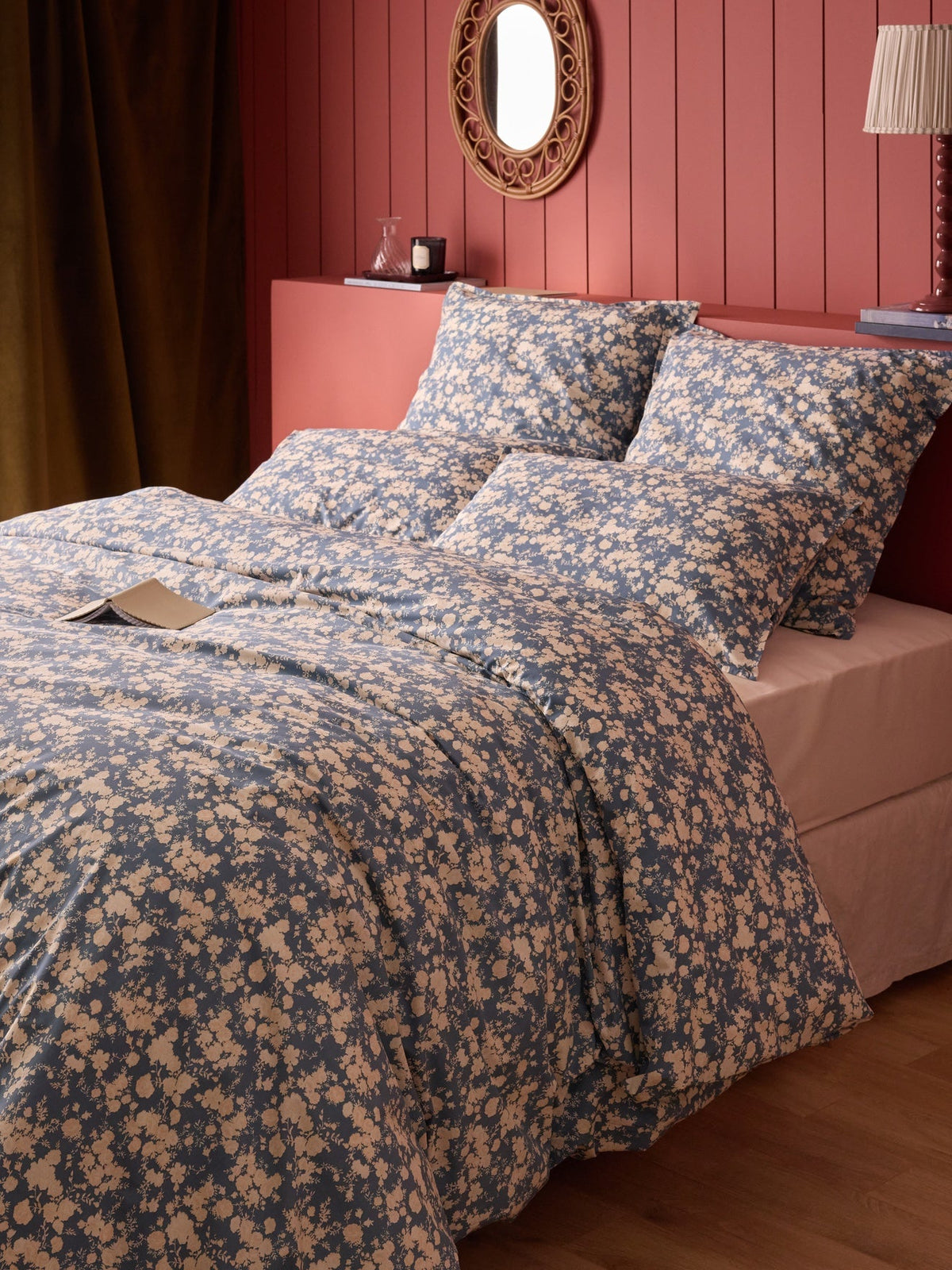 Housse de couette percale de coton  Lisbeth  - 1