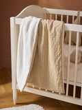 Plaid bébé vichy et micro-polaire - 1