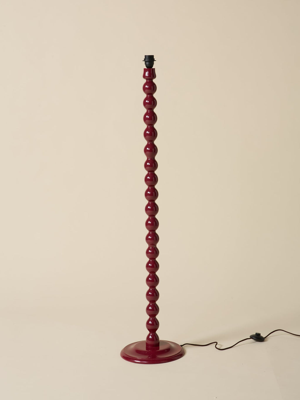 Pied de lampe en bois Bertille - Grand Modèle - 1