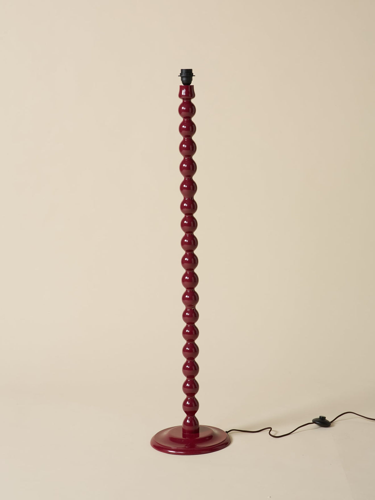 Pied de lampe en bois Bertille - Grand Modèle - 1