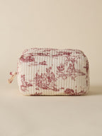 Trousse de toilette esprit toile de Jouy - 2