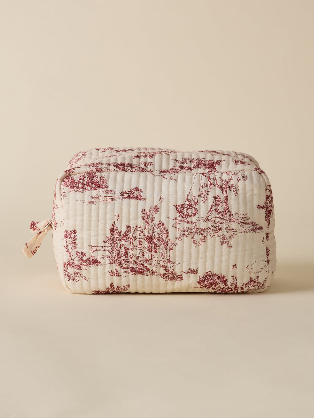 Trousse de toilette esprit toile de Jouy - 2