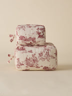Trousse de toilette esprit toile de Jouy - 1