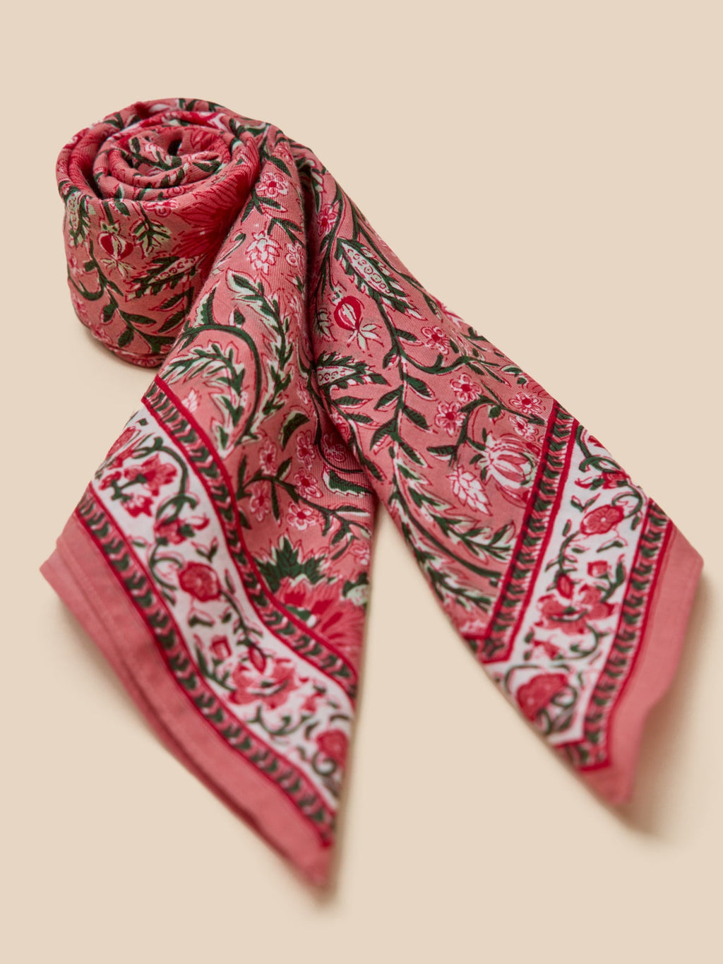 Foulard imprimé indien femme - 2