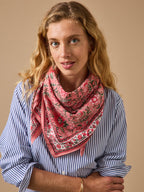 Foulard imprimé indien femme - 1