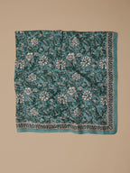 Foulard imprimé fleuri femme - 2