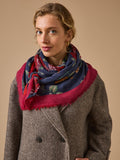 Foulard imprimé en laine femme - 1