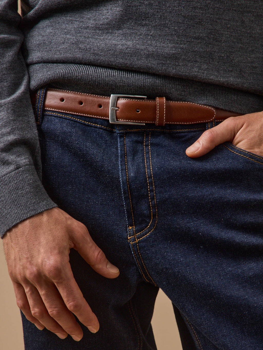 Ceinture cuir homme - 1