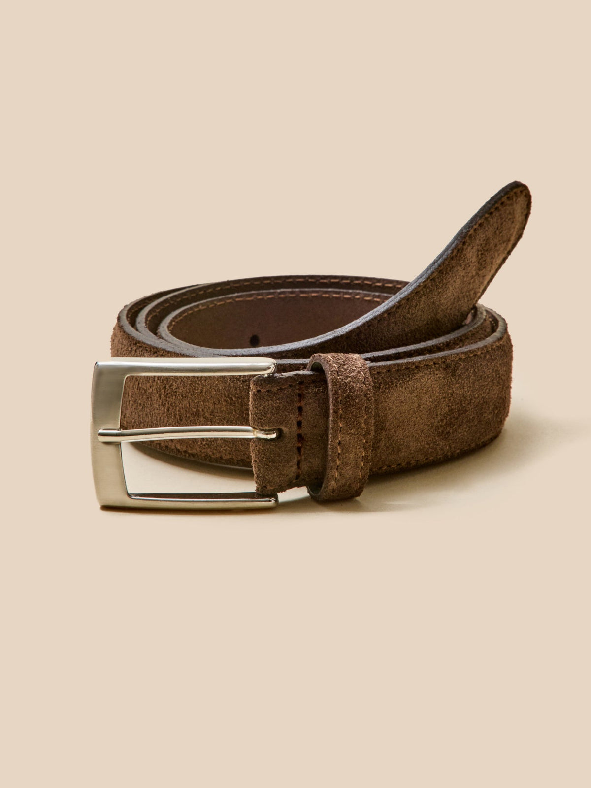 Ceinture cuir suédé homme - 2