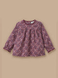 Blouse imprimée col dentelle Bébé - 1