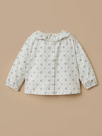 Blouse imprimée col froufrou Bébé - 2