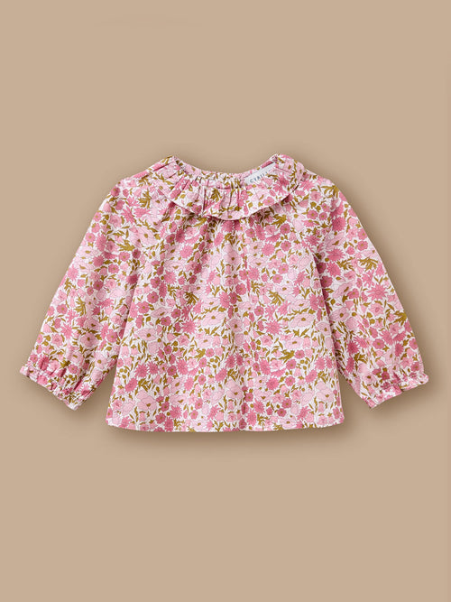 Blouse en tissu Liberty Bébé - 1