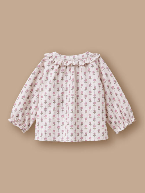 Blouse imprimée col volanté Bébé - 2