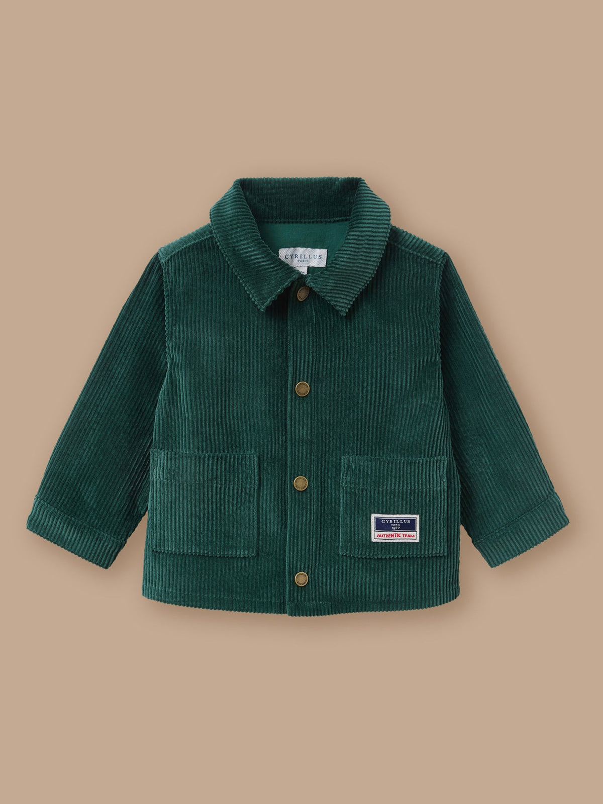 Surchemise en velours Bébé - 1