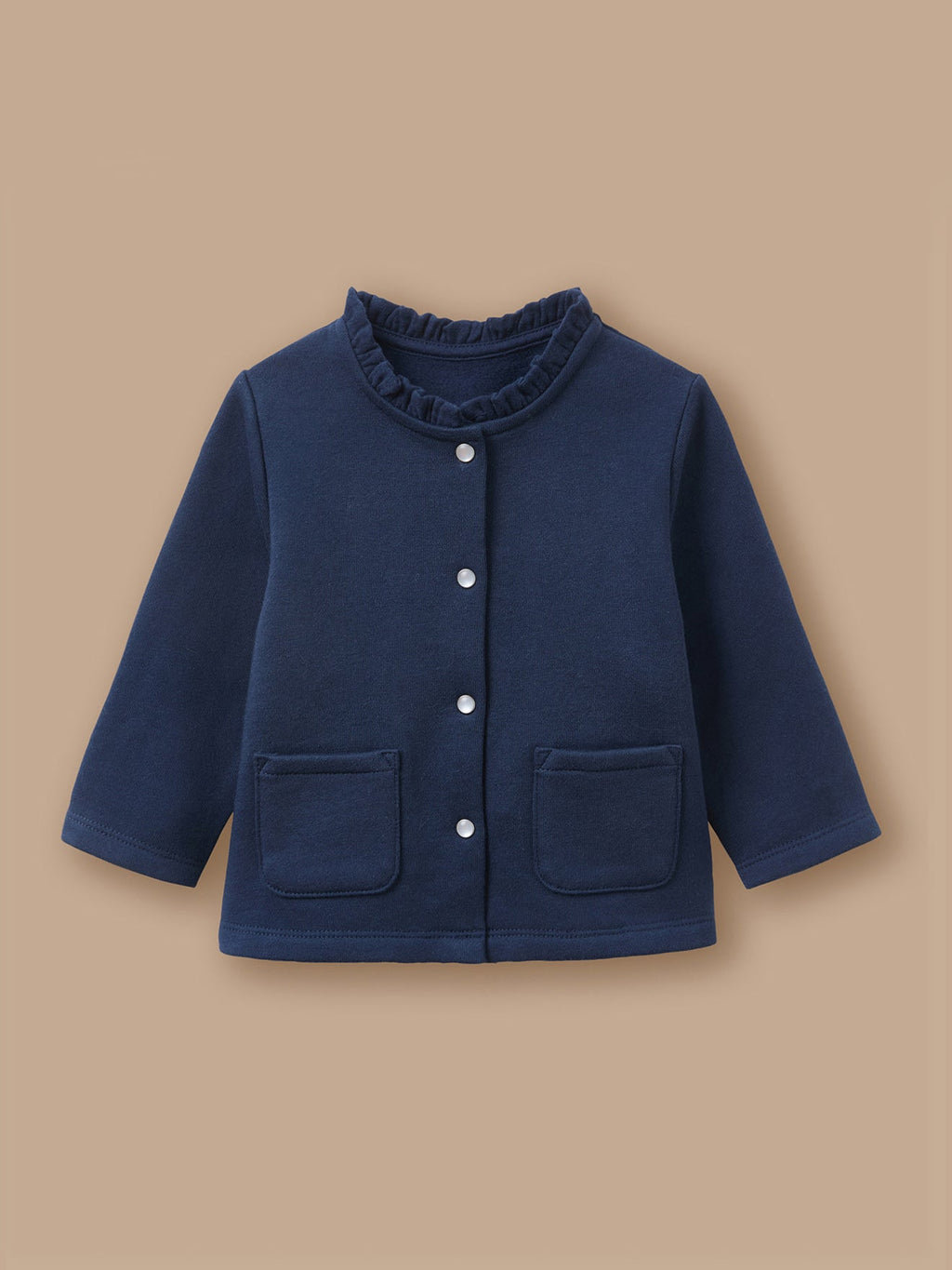 Cardigan en molleton bébé - 1