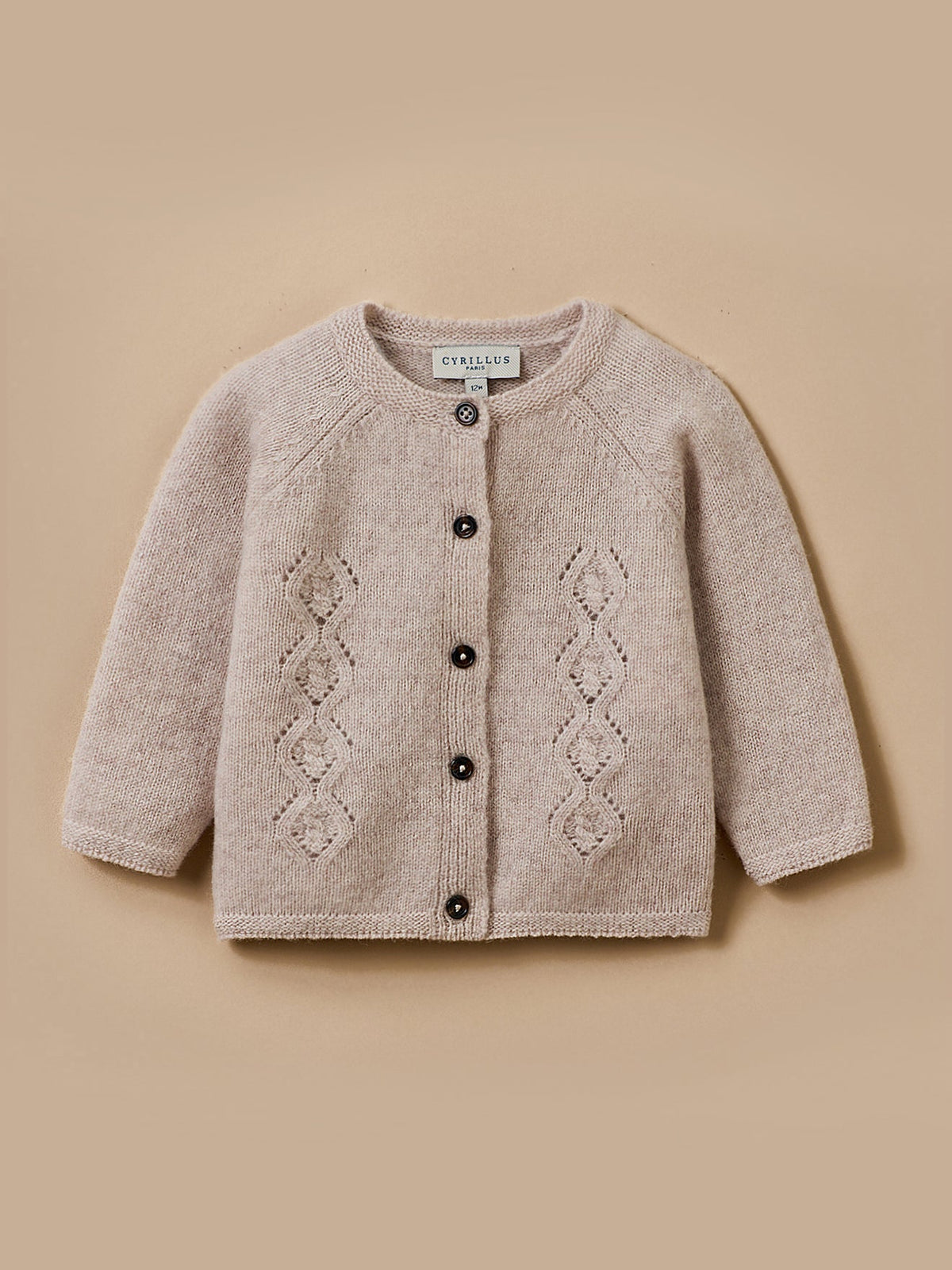 Cardigan en laine mérinos Bébé - 1