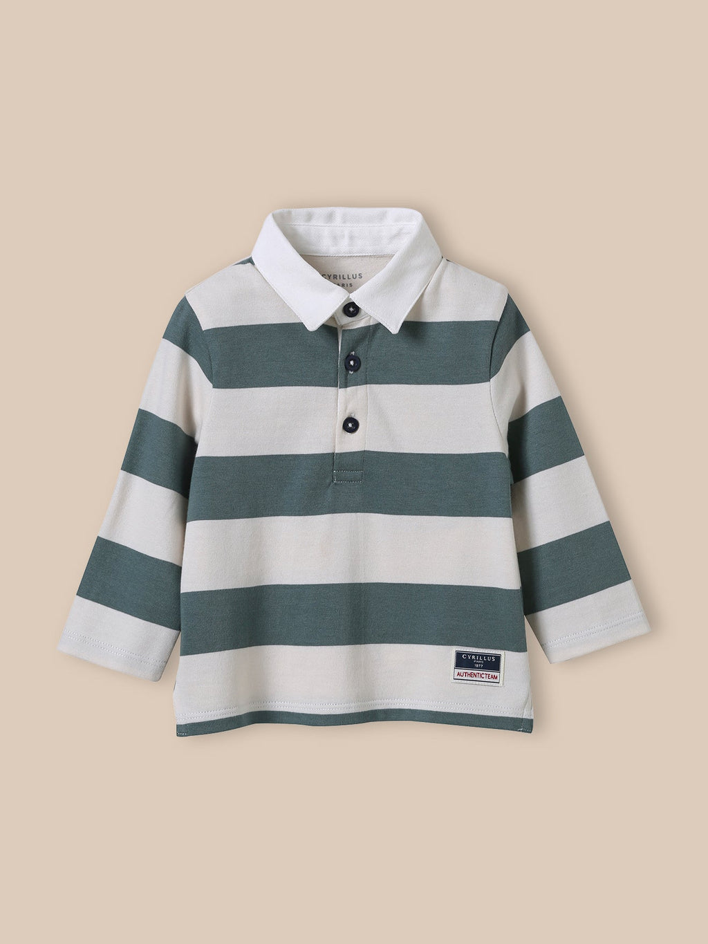 Polo-rugby Bébé - Coton biologique - 1
