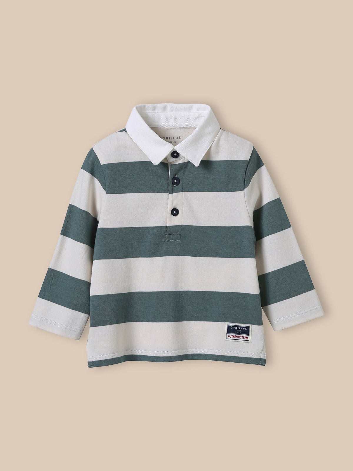 Polo-rugby Bébé - Coton biologique - 1