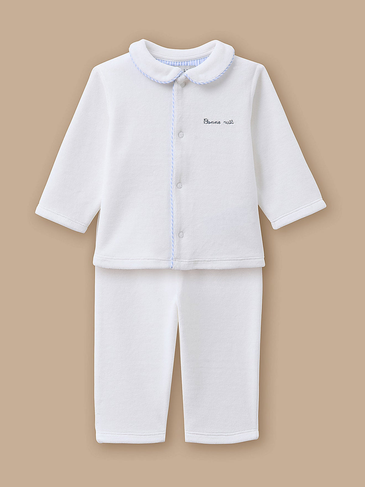 Pyjama en velours Bébé - 1