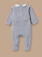 Dors-bien velours brodé Bébé - 2