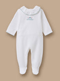 Dors-bien velours brodé Bébé - 1
