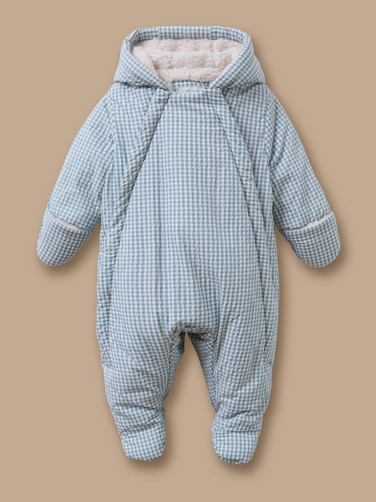 Combi-pilote motif vichy Bébé - 1