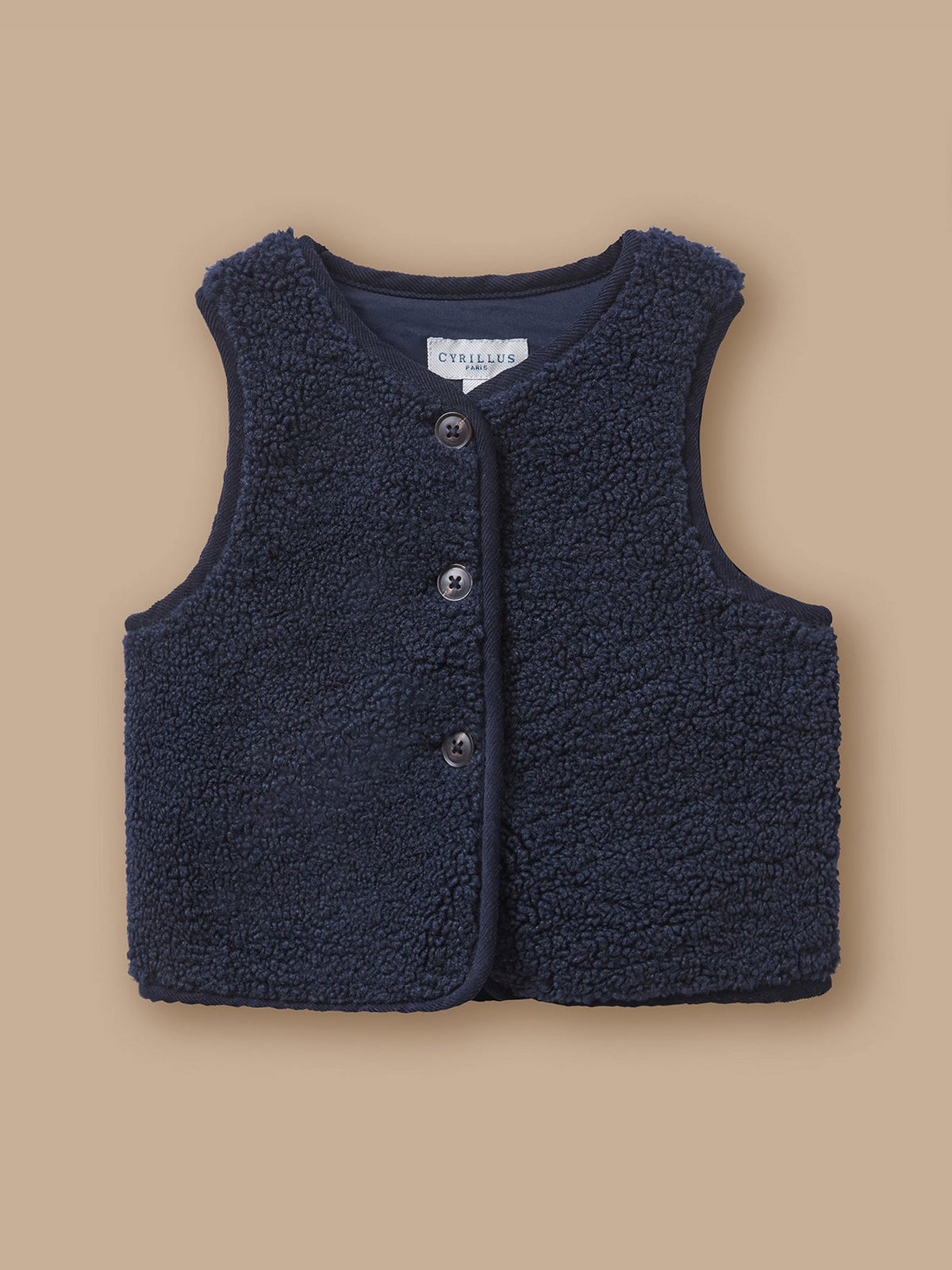 Veste sans manches sherpa bébé - 1