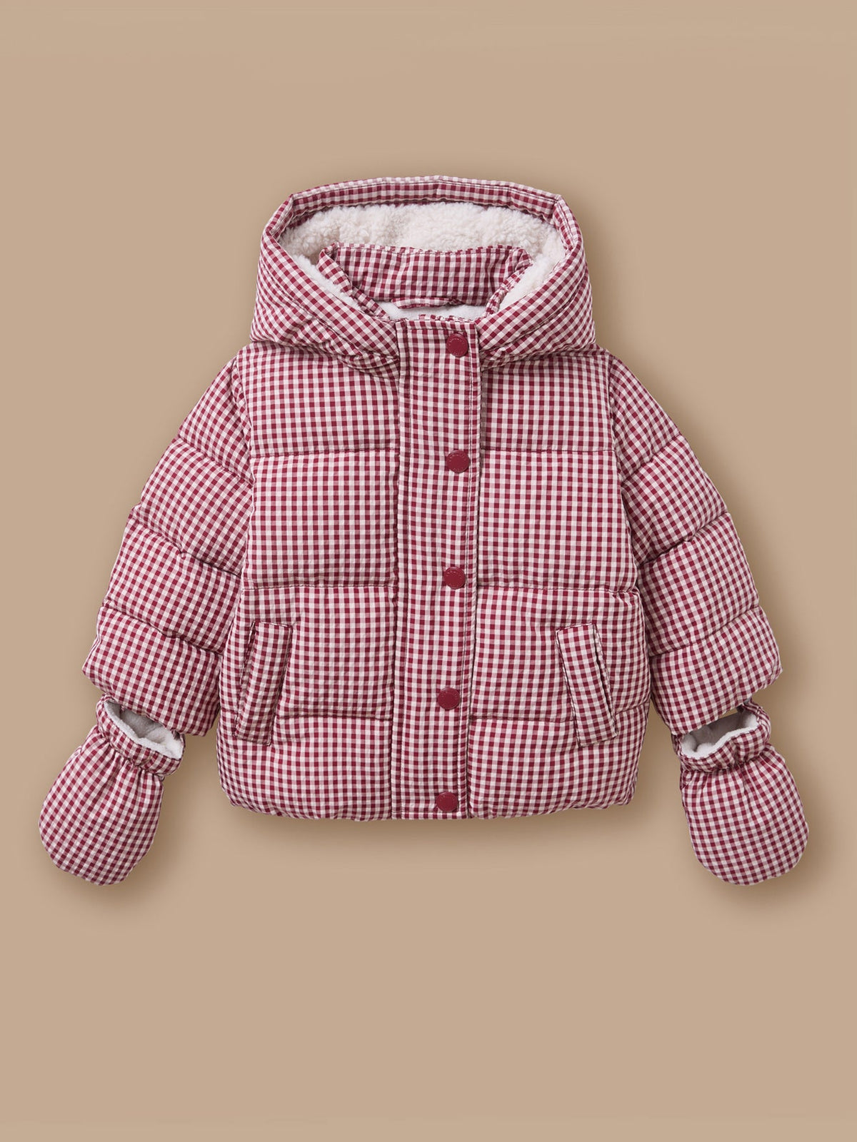 Doudoune motif vichy Bébé - 1