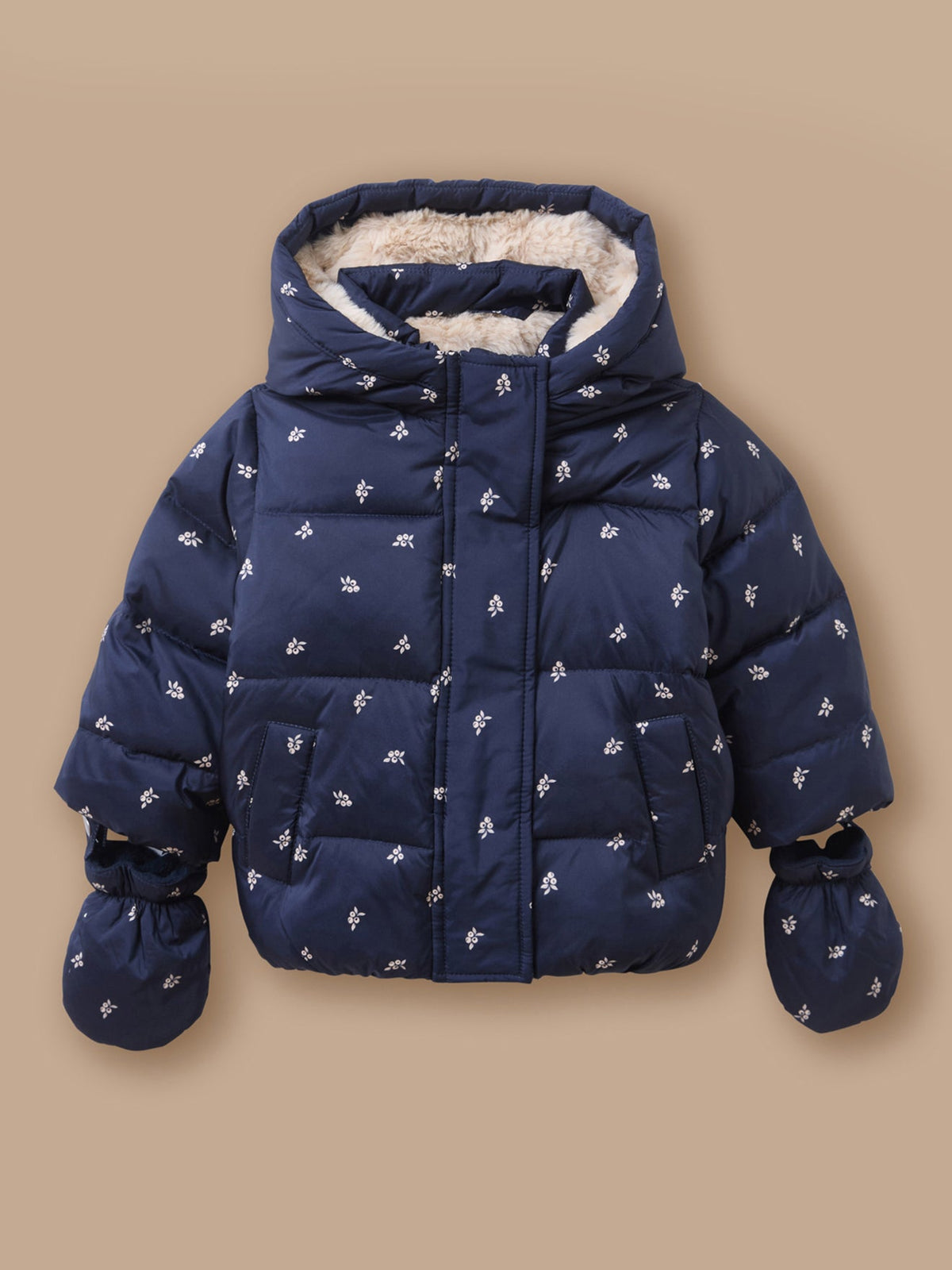 Doudoune imprimée baies Bébé - 1