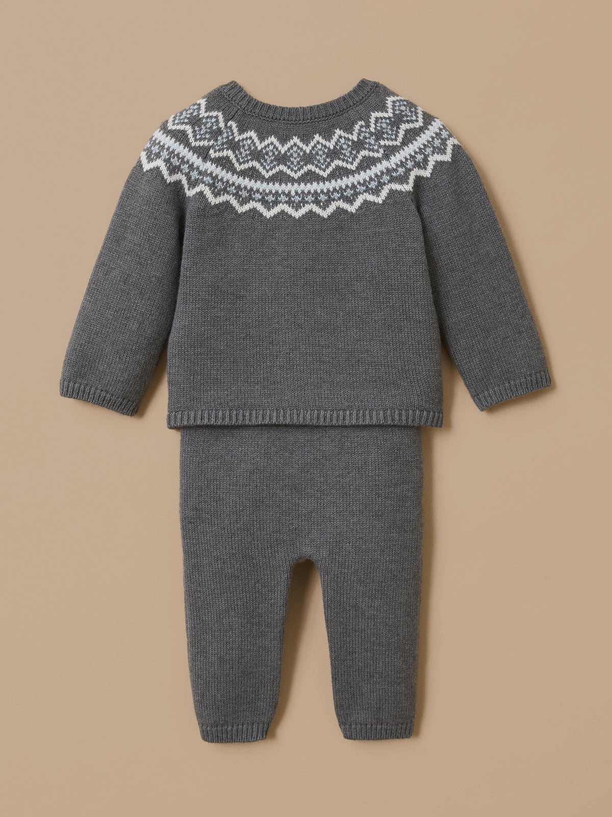 Ensemble motif jacquard Bébé - 2
