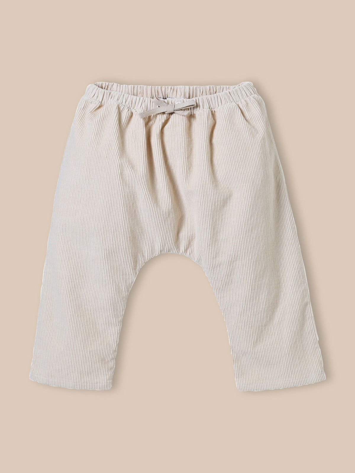 Pantalon sarouel en velours Bébé - 1