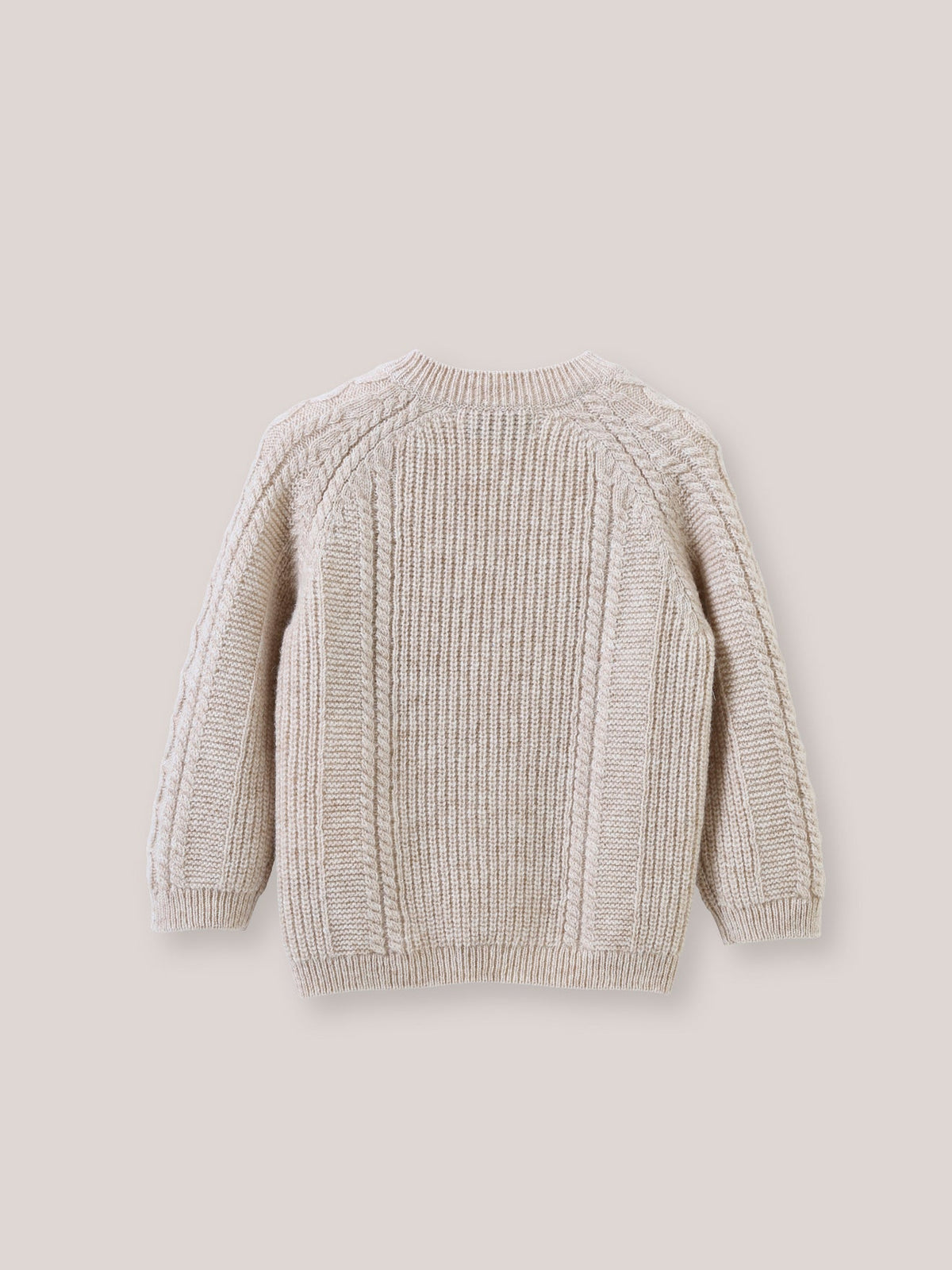 Pull torsadé Bébé en laine - 2
