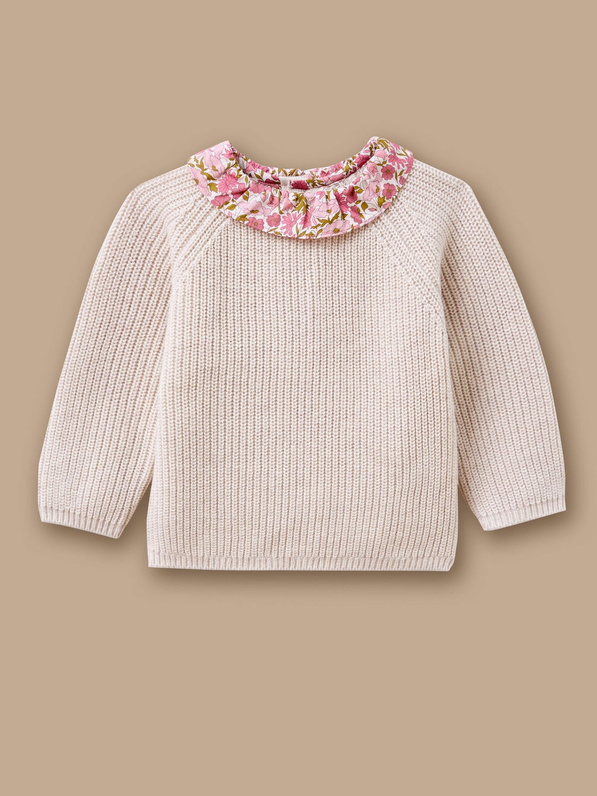 Pull col tissu Liberty Bébé - 1