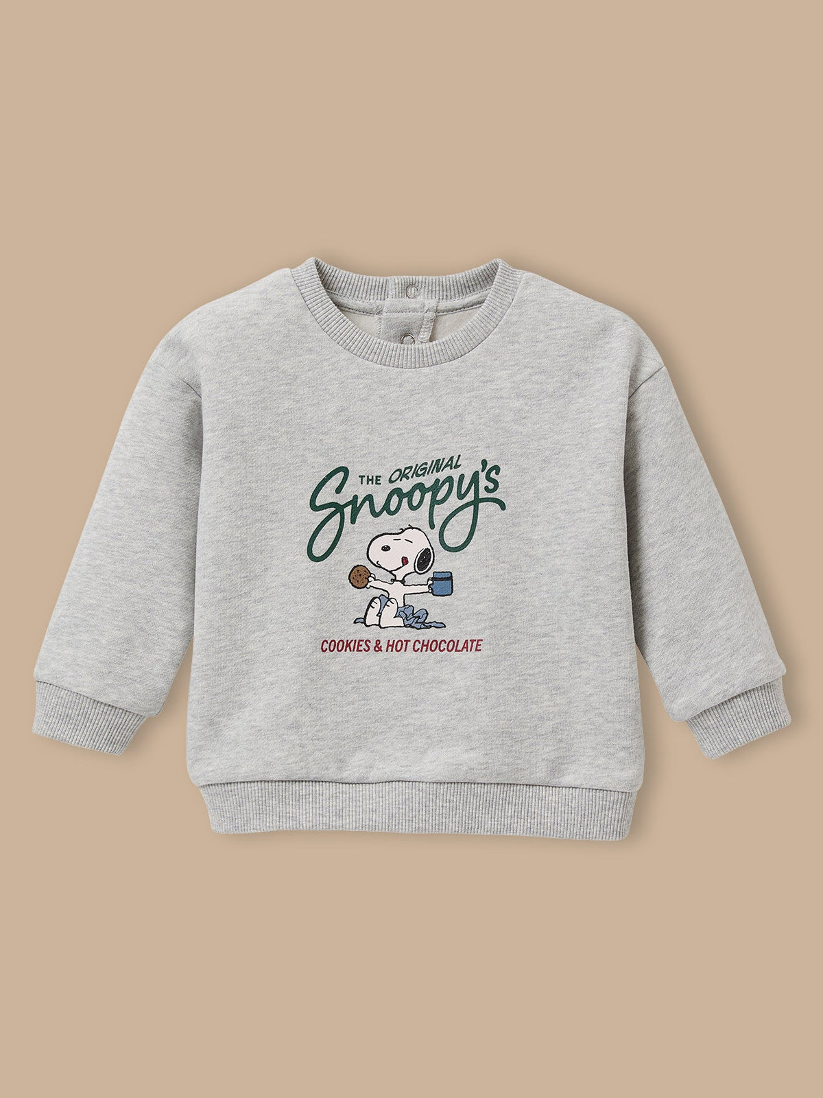 Sweat Bébé Cyrillus X PEANUTS - Collection Snoopy - 1
