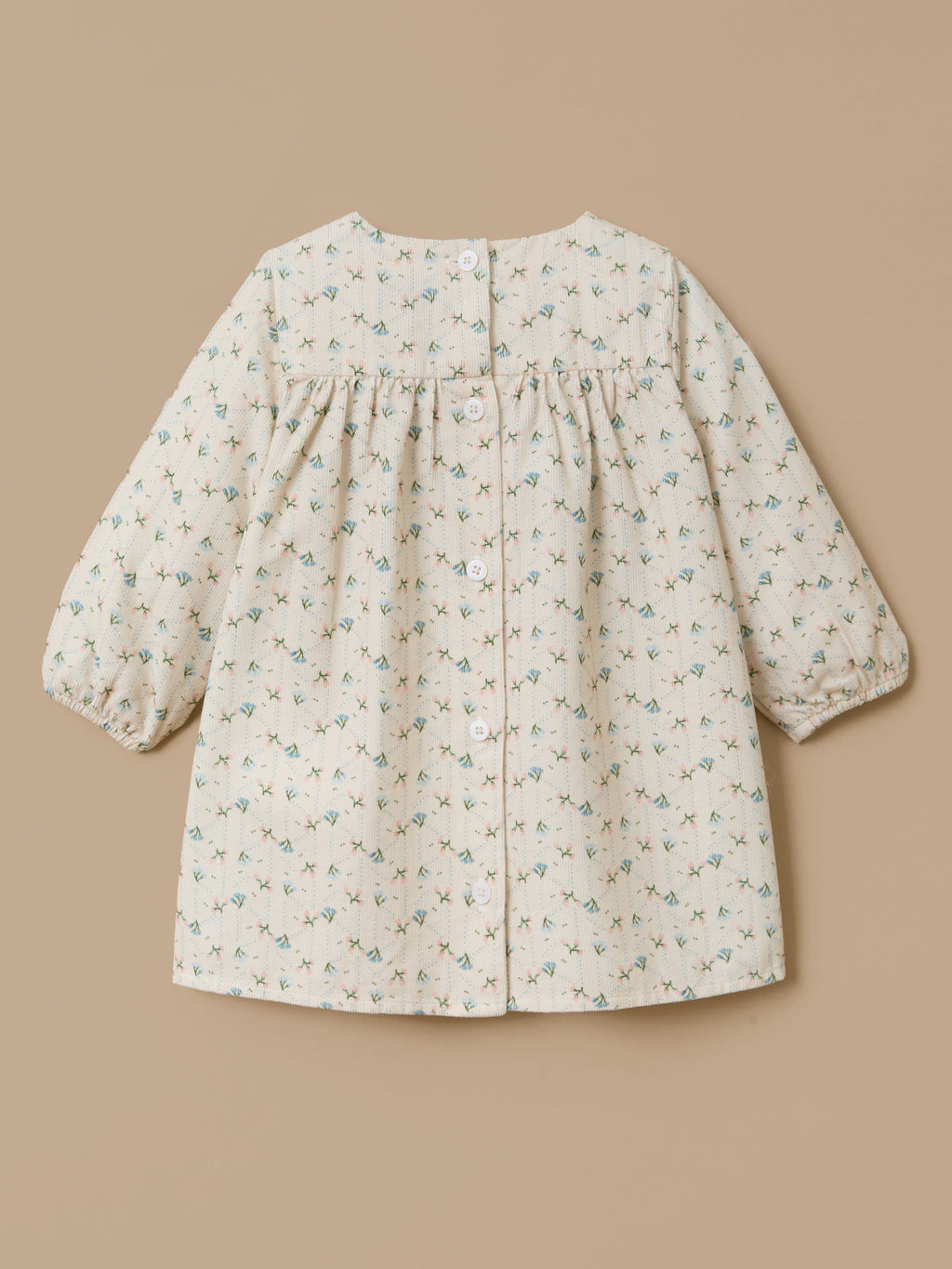 Robe imprimée en velours Bébé - 2