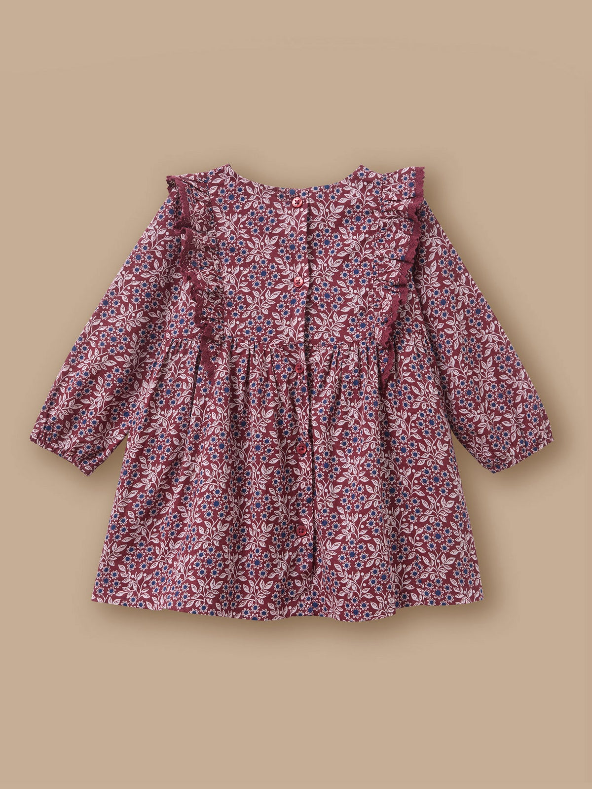 Robe imprimée volantée Bébé - 2