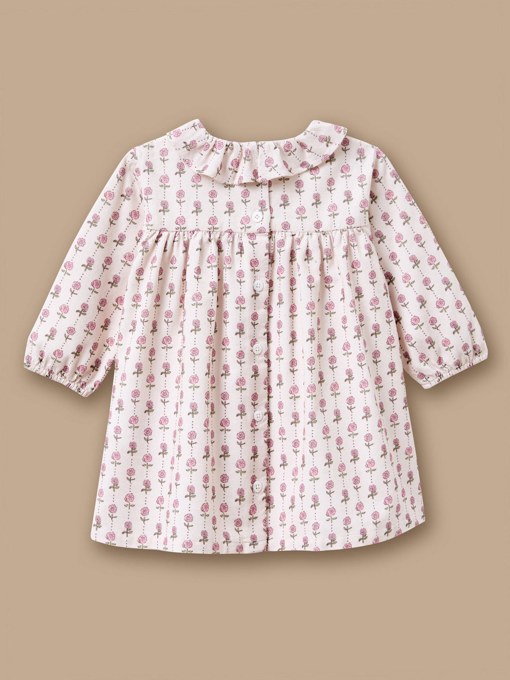 Robe imprimée en velours Bébé - 2
