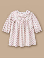 Robe imprimée en velours Bébé - 1