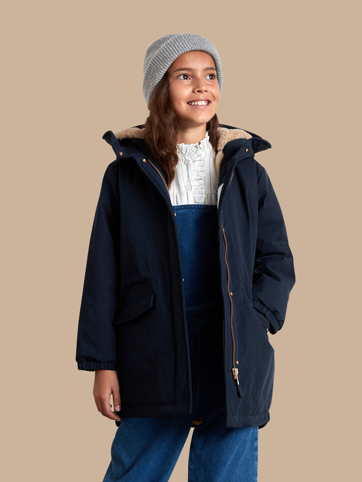 Parka imitation fourrure - Collection Junior - 3