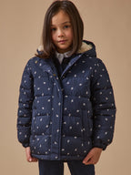 Doudoune imprimée doublée polaire Fille - 2