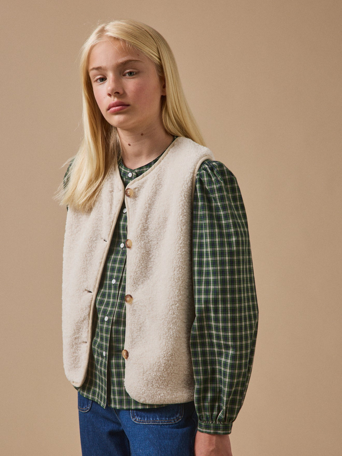 Veste en sherpa - Collection Junior - 3