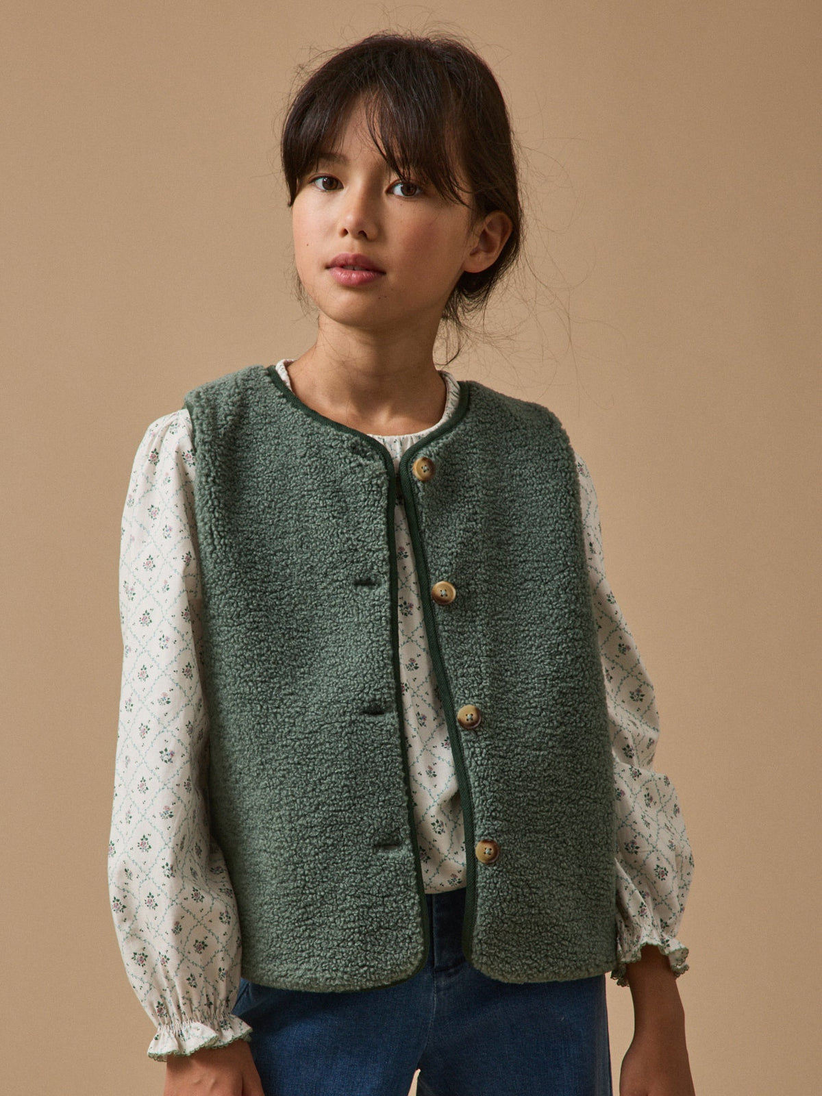 Veste en sherpa - Collection Junior - 5