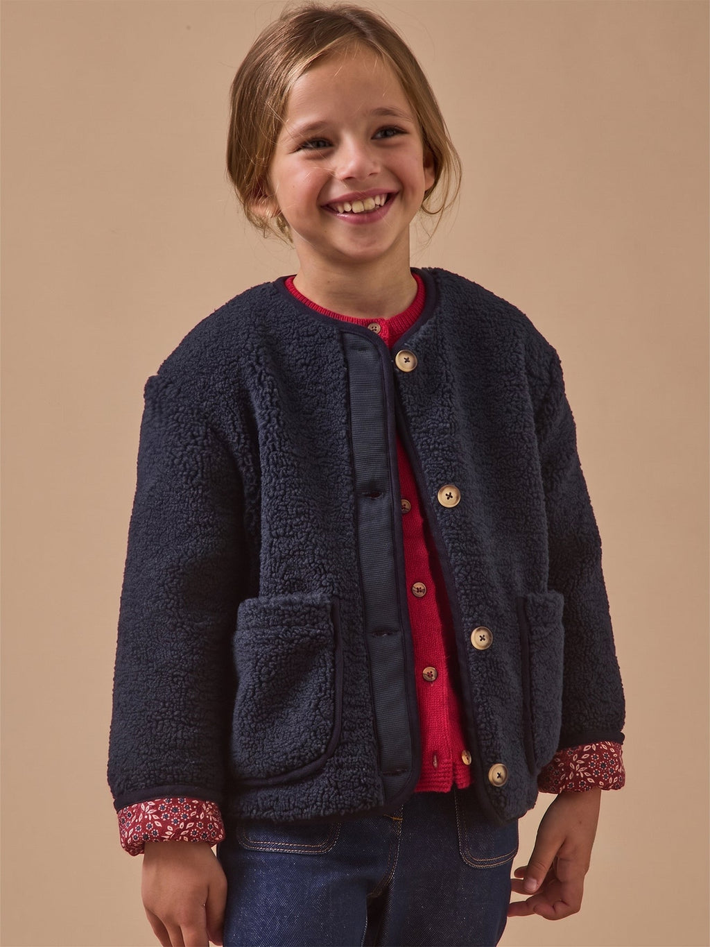 Veste en sherpa Fille - 2