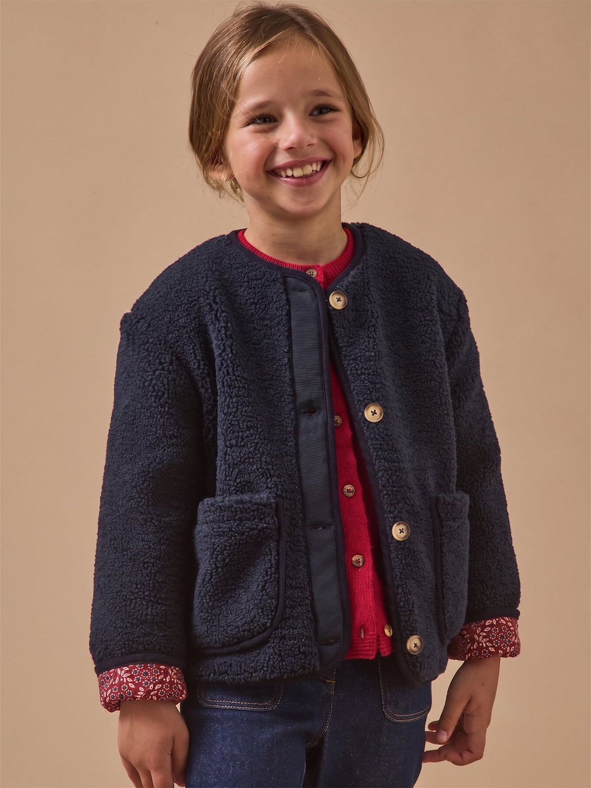 Veste en sherpa Fille - 2