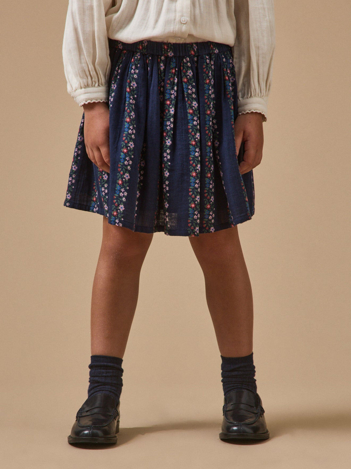 Jupe gaze de coton Fille - 1