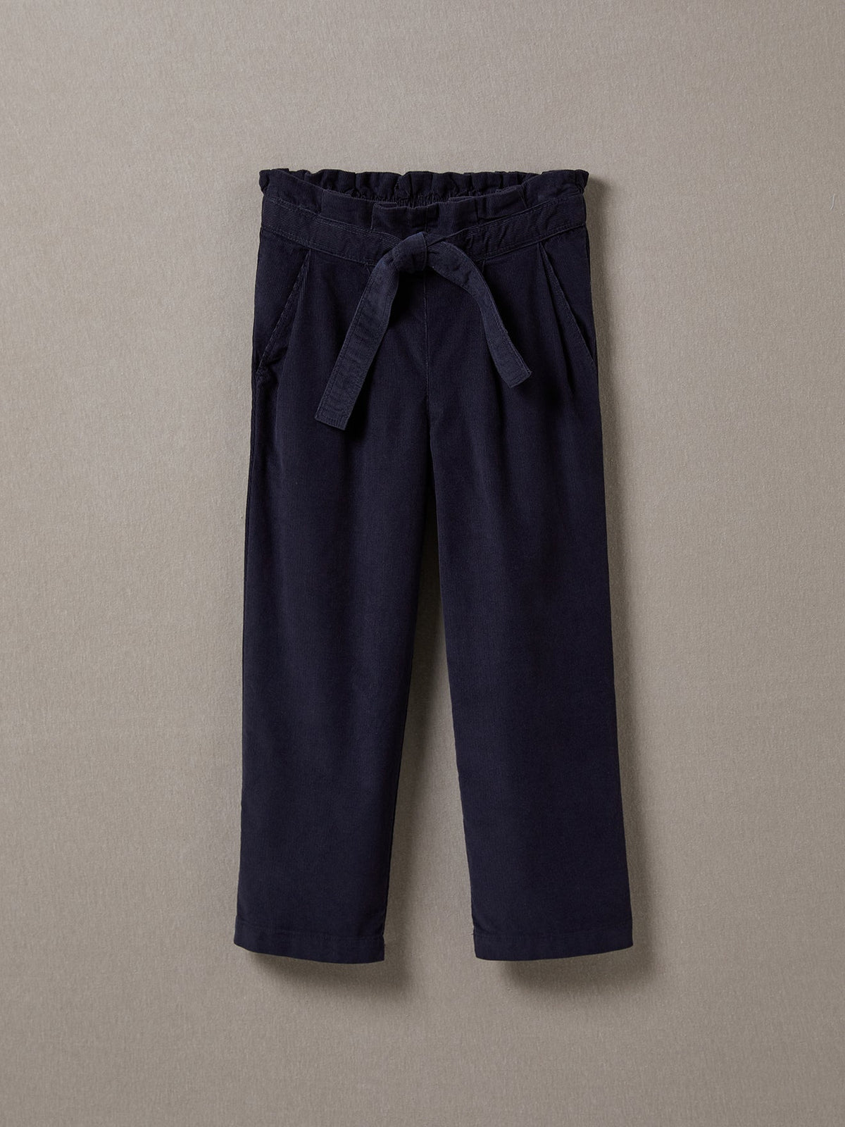 Pantalon large Fille en velours - 4