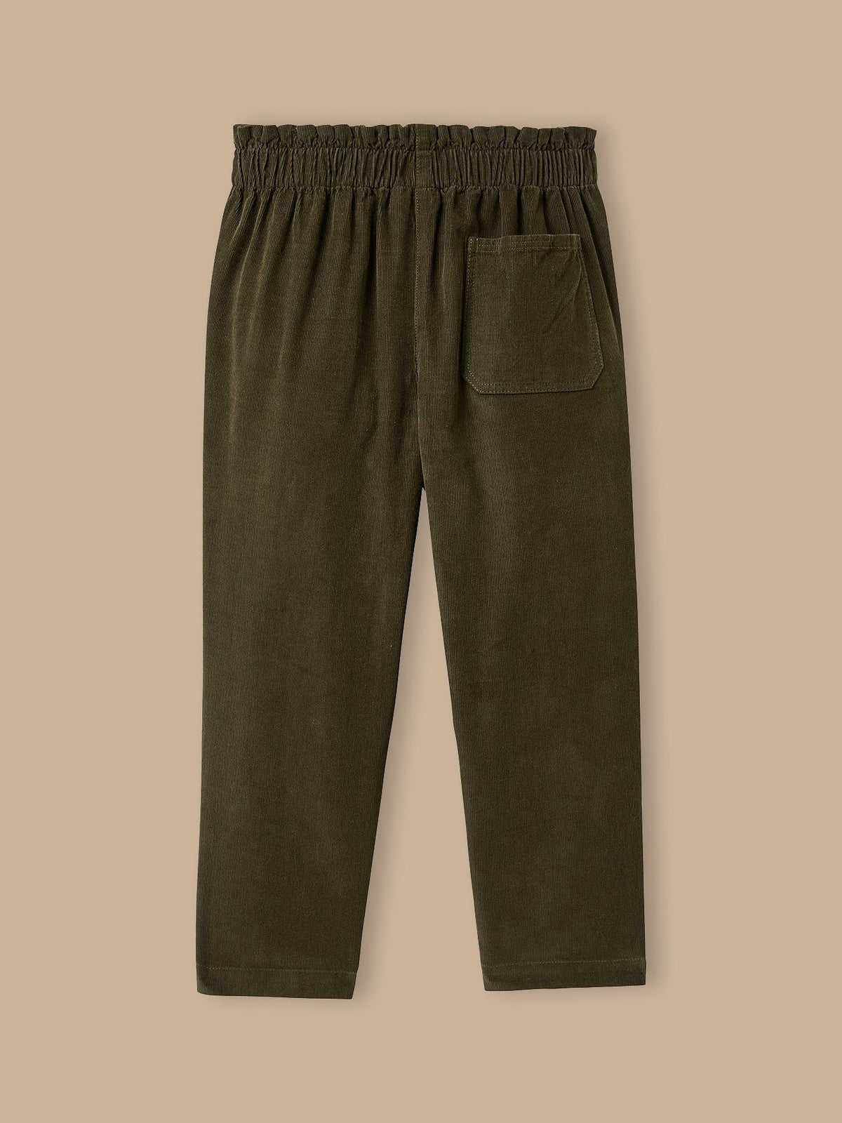 Pantalon large Fille en velours - 2
