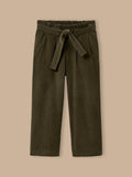 Pantalon large Fille en velours - 1