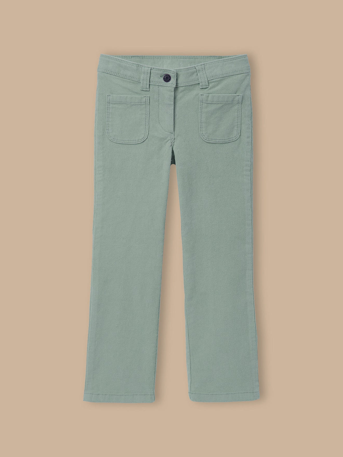 Pantalon flare Fille en velours - 3