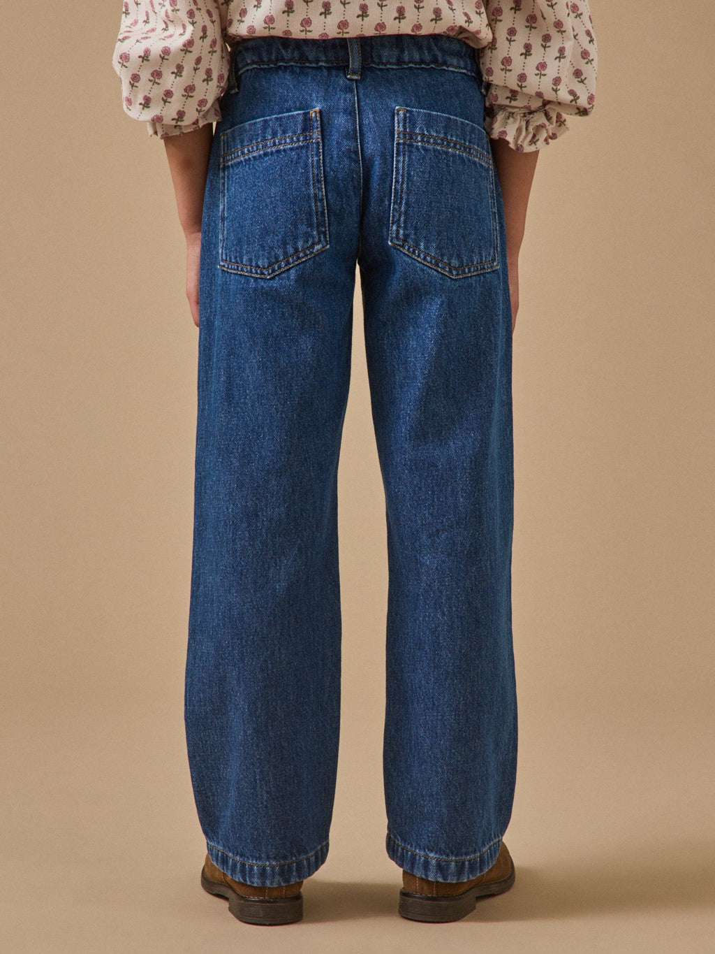 Pantalon droit Fille en denim - 2